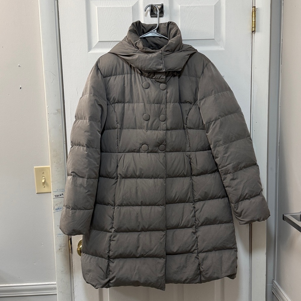 Garnet Hill Elegant Gray Coat